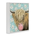 thumbnail image 2 of Stupell Industries Shabby Chic Bubblegum Sweetie Cattle White Framed Giclee Art, 24 x 24, by Sara G. Designs, 2 of 8