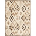thumbnail image 2 of SAFAVIEH Paradise Yvonne Geometric Southwestern Area Rug, Taupe/Cream, 4' x 5'7", 2 of 9