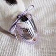 thumbnail image 3 of HEVIRGO Pet Muzzle Hollow Good Craftsmanship Plastic Pet Cat Mouth Cover Kitten Accessories Red Plastic, 3 of 8