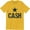 Gold, variant on Cash - Outlaw Country Men's Rock Music Vintage T-Shirt