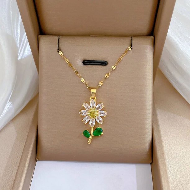 Collar con colgante de mal de ojo para mujer, gargantilla de acero inoxidable de Color dorado, joyería de boda y Navidad, regalo BFF