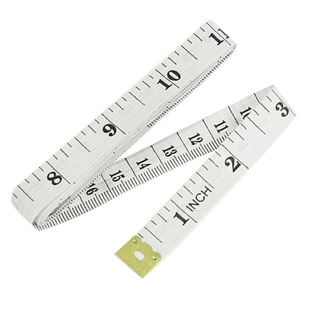Lot de 3 rubans à mesurer souples à double échelle pour couture du corps,  règle flexible, ruban à mesurer en tissu et mesure du corps médical 150 cm