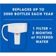 thumbnail image 4 of Juego de 2 filtros de agua de repuesto compatibles con jarras de agua estándar Brita, 4 of 5