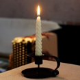 thumbnail image 3 of HSHDLDF Candle Holder, 2 Pcs Black Metal Table Candlestick for Home Decor,Wedding,Dinning,Party (A), 3 of 5