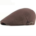 thumbnail image 2 of SikaFu Berets Spring Autumn Cotton Cap for Men Women Vintage Ivy Newsboy Flat Cap Adjustable Beret Cap Artist Painter Beret Hats, 2 of 6