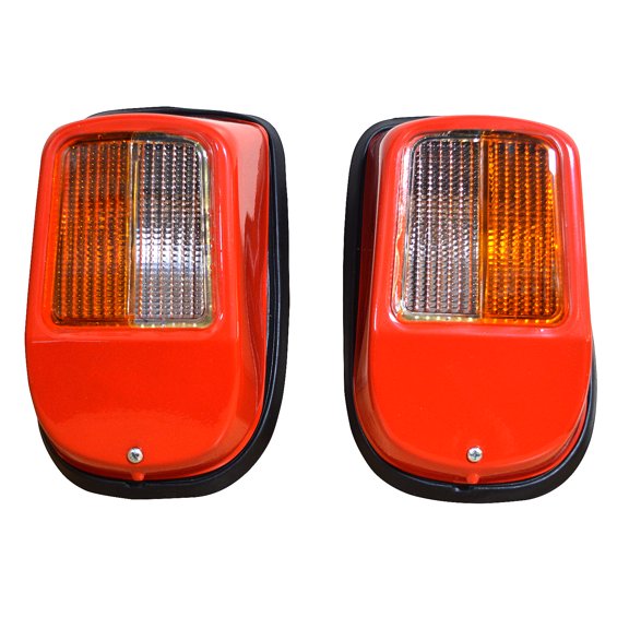 APSMOTIV Front Combination Light Assembly Front Lights with 12v Bulbs Suitable for Steyr Tractor 30 50 90 430 430B 450 540 548 650 658 760 768