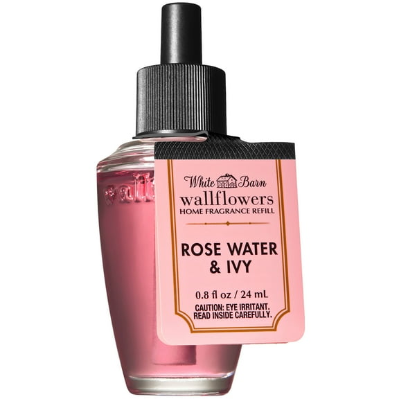 Bath and Body Works ROSE WATER & IVY Wallflowers Home Fragrance Refill 0.8 Fluid Ounce