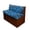 Blue Tree Branch Pattern, variant on XYZCANDO WoodRV Dinette Cushion Covers Furniture Protector, for Dinette Booth Camper Suitable for Dinette Booth Seats RV Sofa
