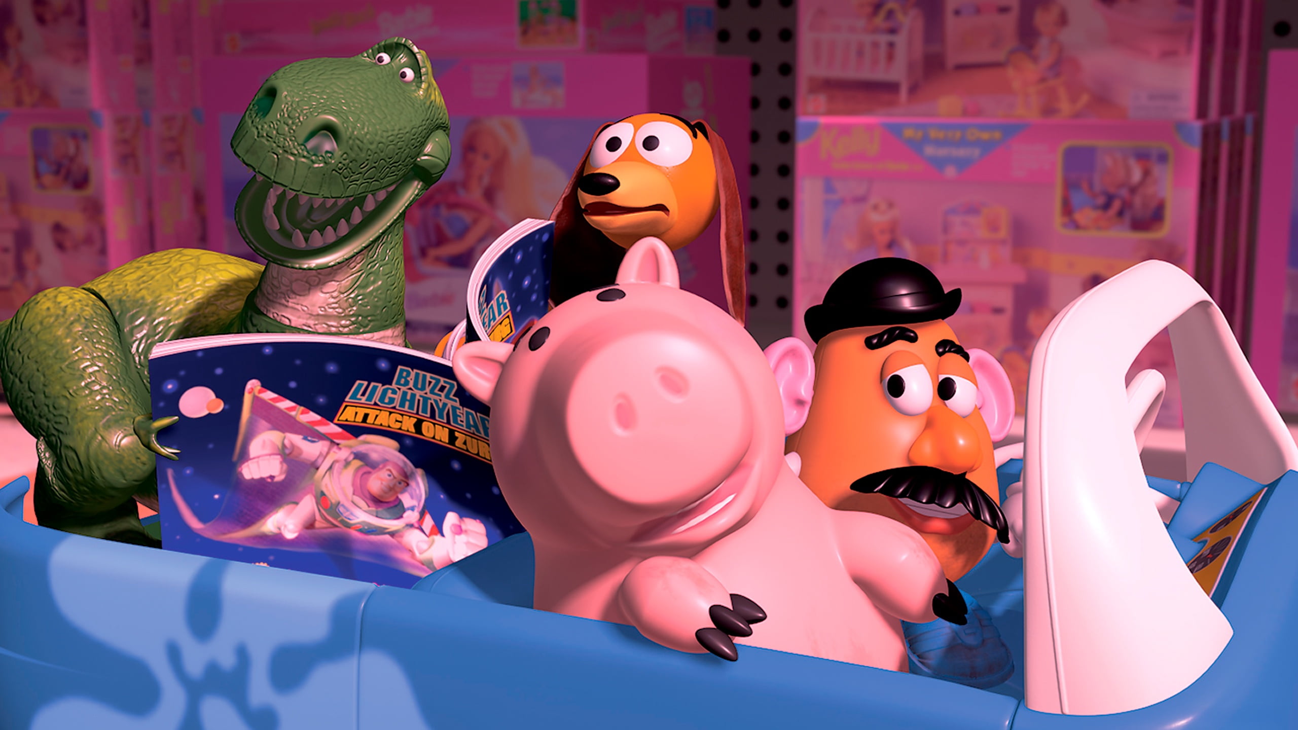 Toy Story 5-movie collection - DVD) DVD, Disney - Pixar Adventure, Animation