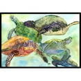 thumbnail image 1 of Carolines Treasures 8549MAT 18 x 27 in. Loggerhead Turtle Family Indoor Or Outdoor Mat, 1 of 4