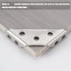 thumbnail image 4 of Conector de Esquina Universal para Muebles de Acero Inoxidable, Soportes Angulares de Metal para Madera con Clavos, Destornillador B, 4 of 5