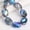 Blue Colorized, variant on U8MO 10pcs 18x12mm Oval Faceted Crystal Glass Loose Crafts Beads for Jewelry Making-Rose Green