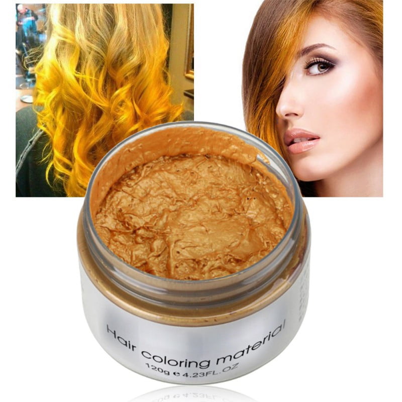 Hair Color Wax Dye Style Styling Products Molding Paste Seven