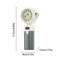 thumbnail image 2 of USB Rechargeable Handheld Mini Fan Portable Folding Desk Personal Ventilator For Outdoor Travel Beach Camping Car, 2 of 6