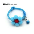 thumbnail image 7 of Flower Dog Collar Breathable Pet Supplies Floral Dog Collar with Bell for Dog, 7 of 7