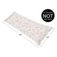 thumbnail image 4 of Sweet Jojo Designs Botanical Blush Pink and White Body Pillow Cover Case 54x20 (Pillow Not Included), 4 of 4
