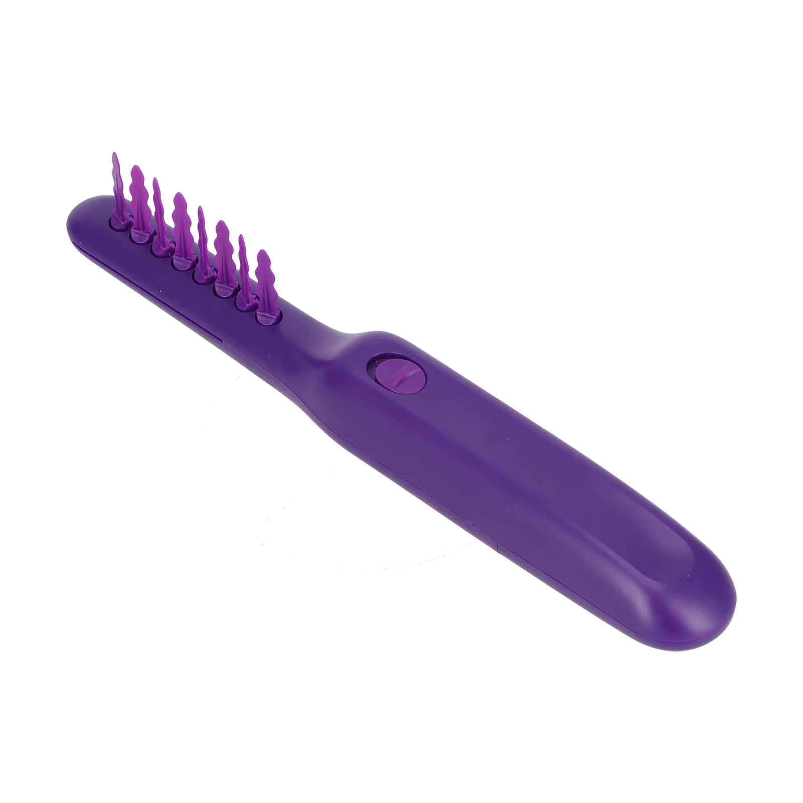 BOKYAN Detangling Brush Purple Anti Knotting Portable Rotatable Wet Dry Dual Use Hair Comb for Home 10.4 inches / 26.5 cm ABS Material No Battery Included