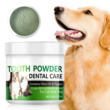 Canine Tooth Powder ProDenta, All-Natural Dog Breath Freshener, Easy-to-Use Dog Teeth ...