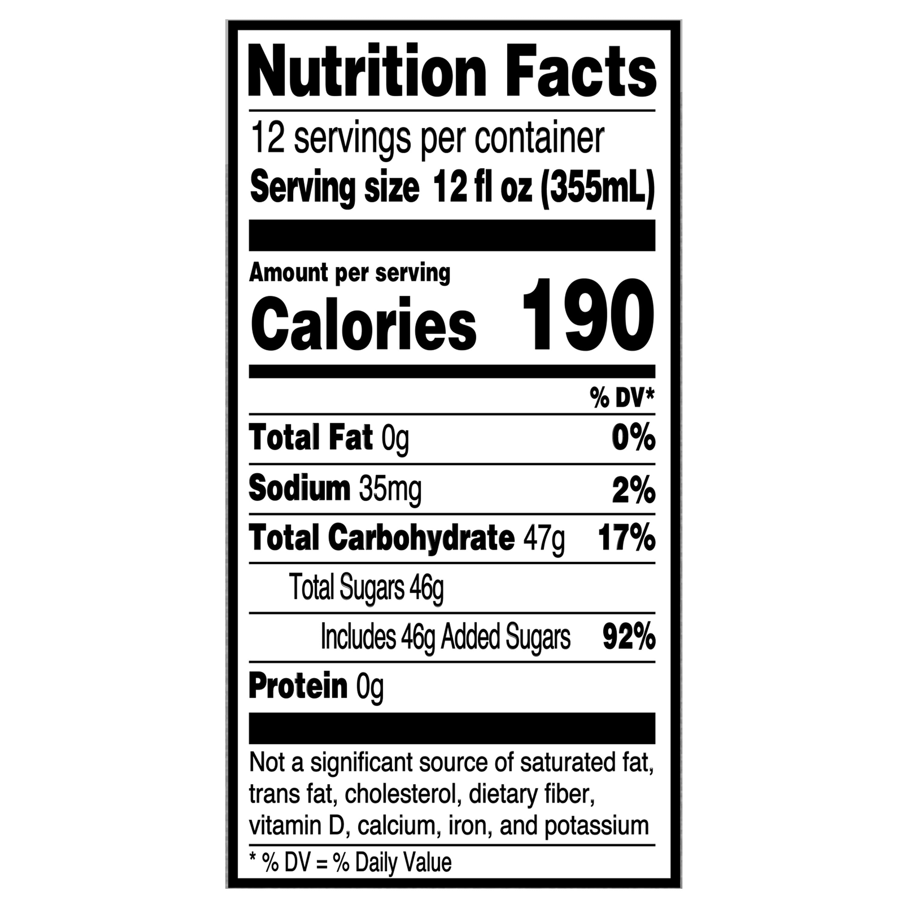 Great Value Mountain Lightning Citrus Flavored Soda Pop, 12 fl oz, 12 Pack Cans