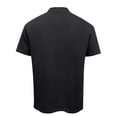 thumbnail image 4 of Men's Polo Henley Shirt Moisture Wicking Quick Dry Summer Casual Short Sleeve Pique Cotton Jersey Golf Shirts Big and Tall Size M-5XL Black, 4 of 7