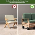 thumbnail image 4 of Bed Risers, 4 Inch Adjustable Desk Riser Blocks with Screw Clamp 4 Pack Heavy Duty Chair Raisers Fits 0-2 Inch Widths, 4 of 5