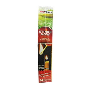 Pro touch Strike on Box 40CT per box Strike 1PK BBQ/ FIRE PLACE MATCHES