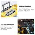 thumbnail image 5 of Cute Anime Cartoon Minions Travel Suitcase Protective Cover Trunk Case Washable Elastic Luggage Cover Fits Small Suitcase Protector Baggage With Concealed Zipper Gifts, 5 of 5