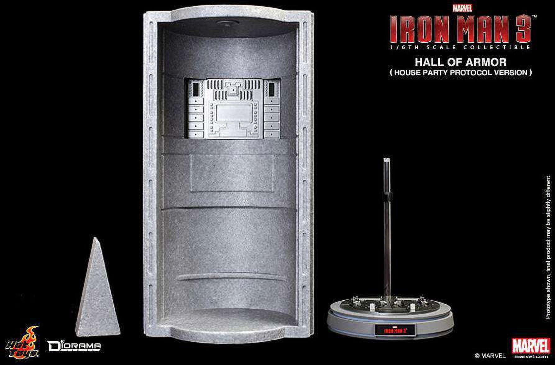 Iron Man Diorama Series Hall of Armor Collectible (House Party Protocol)