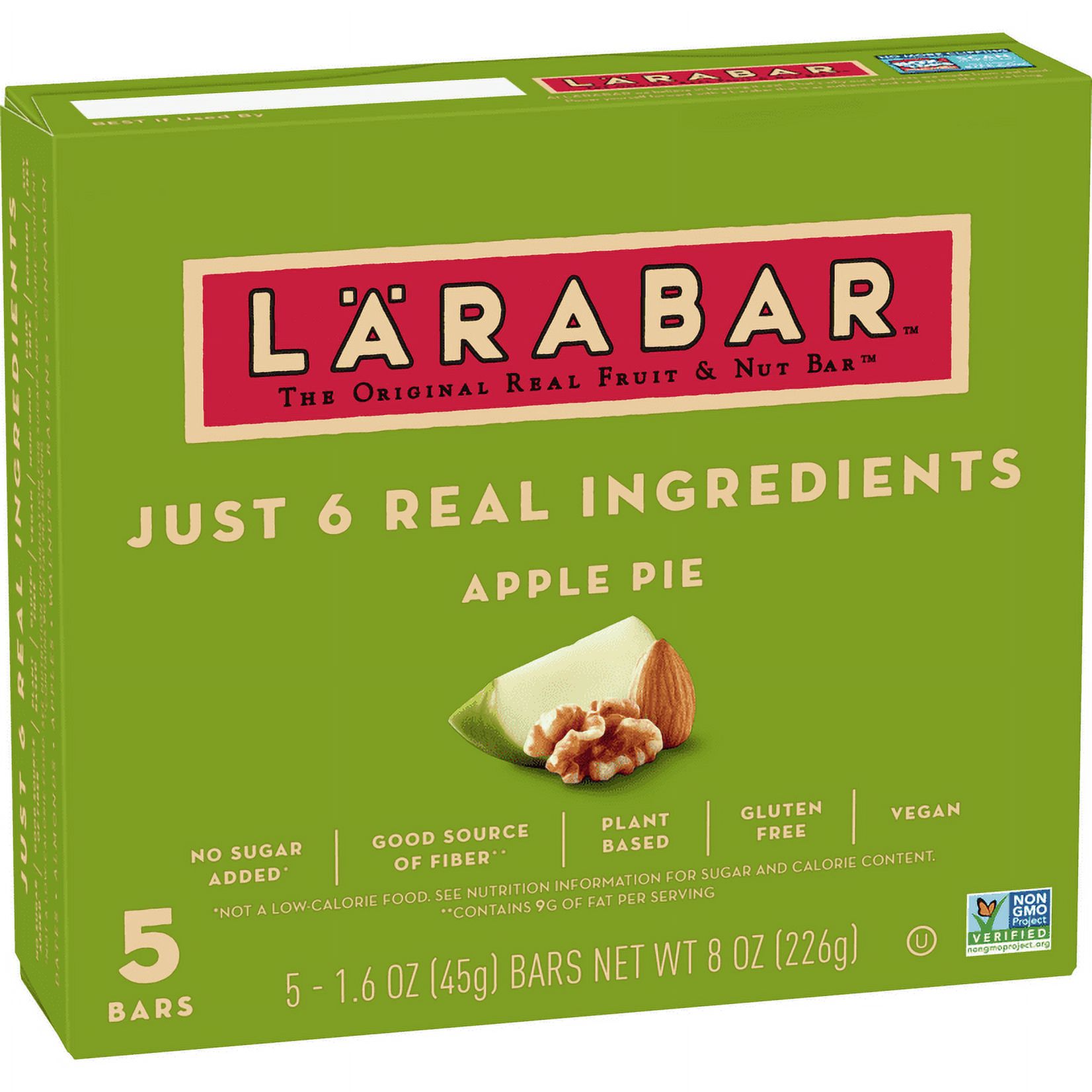 Larabar, Gluten Free Bar, Apple Pie, Vegan (5 Bars) - image 2 of 5