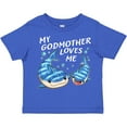 thumbnail image 3 of Inktastic My Godmother Loves Me Whale Shark Boys or Girls Toddler T-Shirt, 3 of 5