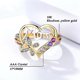 thumbnail image 5 of Guardurnaity Anillo del día de la madre Amor Corazón Mamá Anillo de dedo Anillo de aniversario Regalo para mamá Ropa, zapatos y accesorios Miscelánea No.1 Guardurnaity AP006762-01, 5 of 5