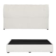 thumbnail image 1 of Box Base Cama King Size + Cabecera Nube Blanco, 1 of 8