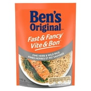 Riz aux fines herbes et riz sauvage Vite & Bon de marque Ben's Original, 132 g