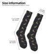 thumbnail image 5 of Balery Christmas Deers Fun Novelty Socks Men'S Women'S Crew Socks Funny Crazy Novelty Socks Quirky And Cool Socks, 5 of 9