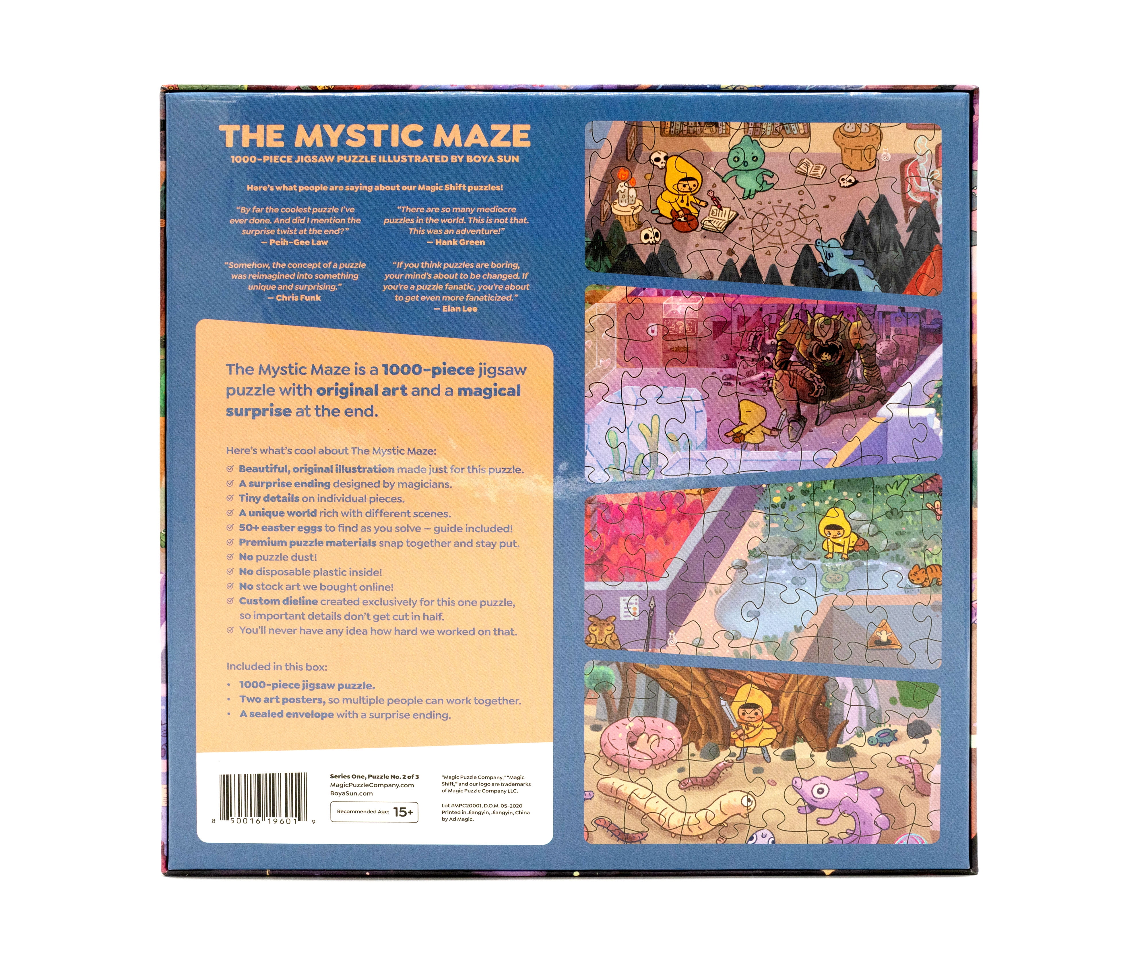 The Mystic Maze - 1000-Piece Jigsaw Puzzle from The Magic Puzzle Company