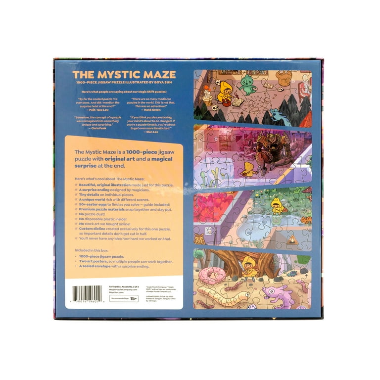 The Mystic Maze • 1000-Piece Jigsaw Puzzle from The Magic