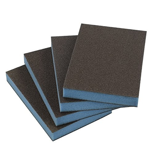 Kekow Éponges à Poncer Grain Fin, 3,82"X 2,72"X 0,47", 24 Packs