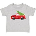 thumbnail image 3 of Inktastic Christmas Vintage Truck with Christmas Tree Boys or Girls Toddler T-Shirt, 3 of 5