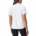 thumbnail image 3 of Mondetta Women's Active 1/4-Zip Short Sleeve Mesh Polo Shirt (US, Alpha, Medium, Regular, Regular, White), 3 of 3