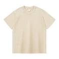 thumbnail image 3 of camiseta para hombre camisetas texto gráfico piscina calle casual manga corta ropa estampada básica beige/2xl, 3 of 3