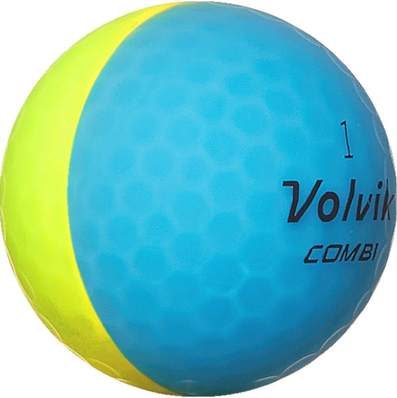 Volvik Vivid Combi Golf Balls (Assorted Dual, 12pk) 1 Dozen NEW