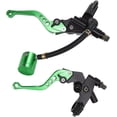 thumbnail image 3 of HUGFEGWE UniversalClutch Brake Lever Aluminium Alloy Motorcycle Replacement (Green) CJB91-78951, 3 of 9