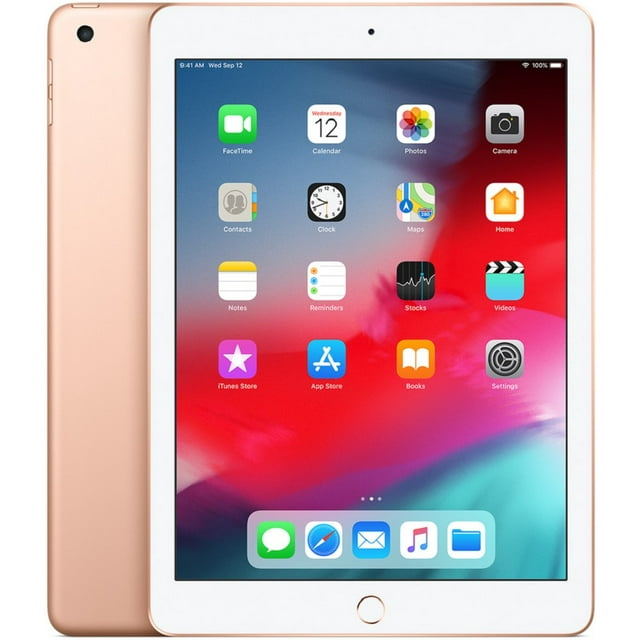Refurbished Apple iPad 6th Gen - WiFi Only - 32GB - Gold iPad (2018) 9.7 Inch - Fair Condition