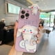 thumbnail image 1 of Cinnamoroll-funda de teléfono 3D Sanrio para mujer, carcasa de silicona suave anticaída para iPhone 13, 12, 11 Pro Max, Mini, XR, XS MAX, 8, X, 7, SE Fivean unisex, 1 of 2