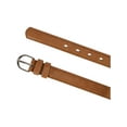 thumbnail image 2 of CTM® Kid's Leather 1 inch Basic Dress Belt, 2 of 3