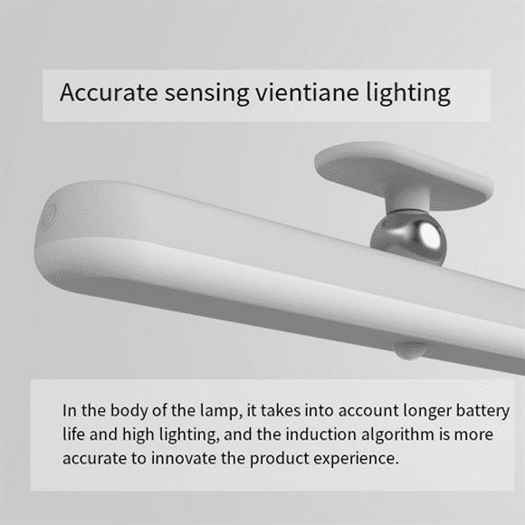 Cordless LED Vanity Mirror Lights, Rechargeable Stick on Makeup Light Bar for Bathroom with 3 Color Temp, Vanity Light