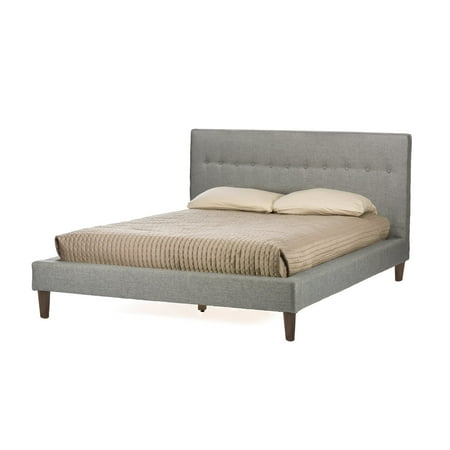 Baxton Studio Callasandra Contemporary Grey Linen, Multiple Sizes