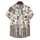 thumbnail image 4 of Camisa hawaiana de playa para hombre, nueva camisa con estampado 3D de flores para exteriores, de manga corta, con botones y cuello abatible, 2024, 4 of 5