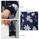 thumbnail image 3 of Cuello de béisbol chaqueta con cremallera Chaqueta de béisbol con estampado floral Puños acanalados Manga larga con cremallera Dobladillo elástico Abrigo de mujer para deportes, 3 of 6