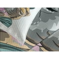 thumbnail image 4 of Ambesonne English Bulldog Quilted Bedspread Set 3 Pcs, Dog in a Hat, King Size, Teal Brown Pink, 4 of 5